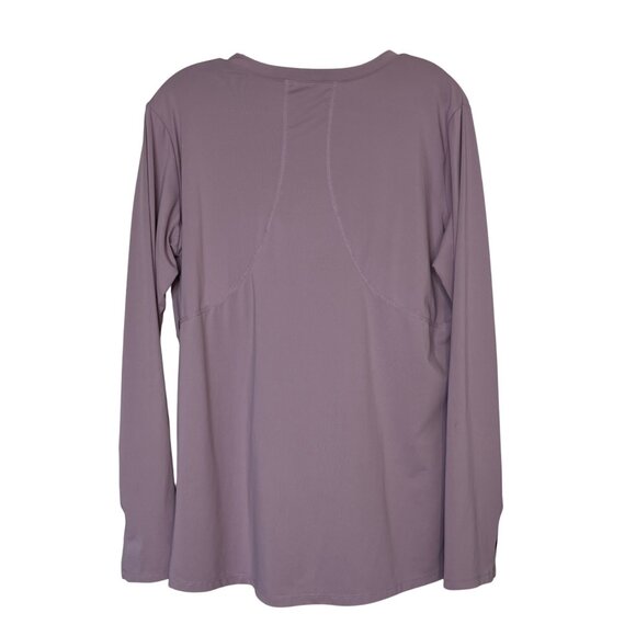 Procadmus Activewear Top Womens XXL Pink Vneck Long Sleeve - Picture 2 of 7